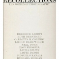 Recollections, Ten Women of Photography by Margaretta Mitchell