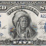 Running Antelope five dollar bill 3